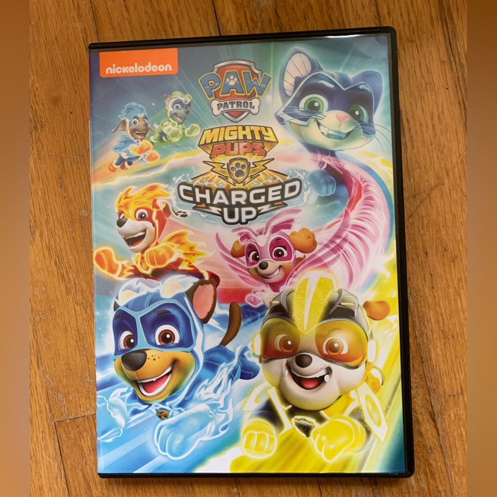 Paw Patrol Mighty Pups Charged Up DVD
